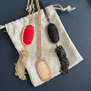 Long Kendra Scott Necklaces - all 3